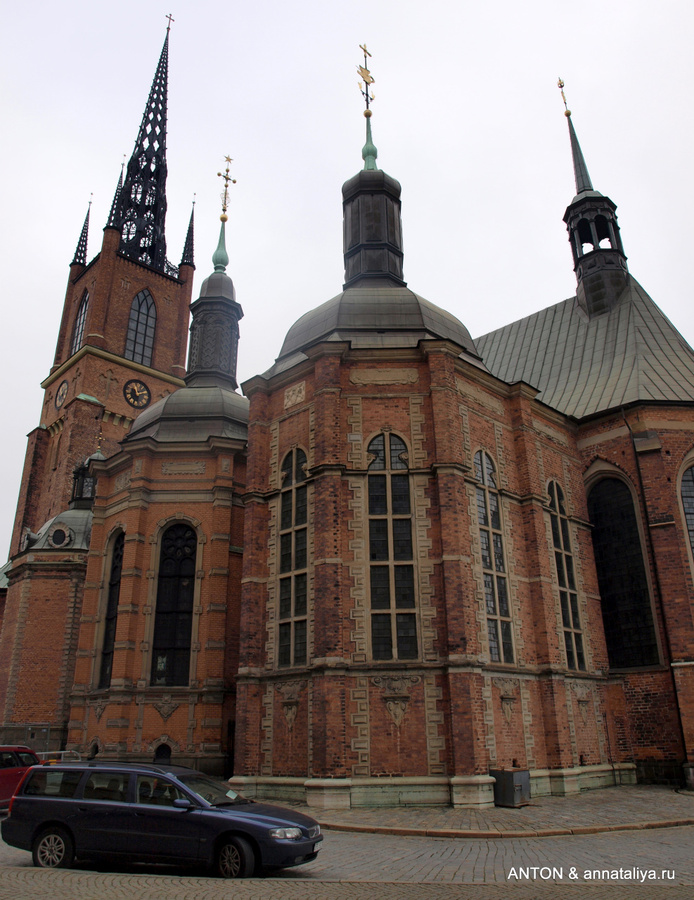 Церковь  Риддархольменсчюркан Стокгольм, Швеция