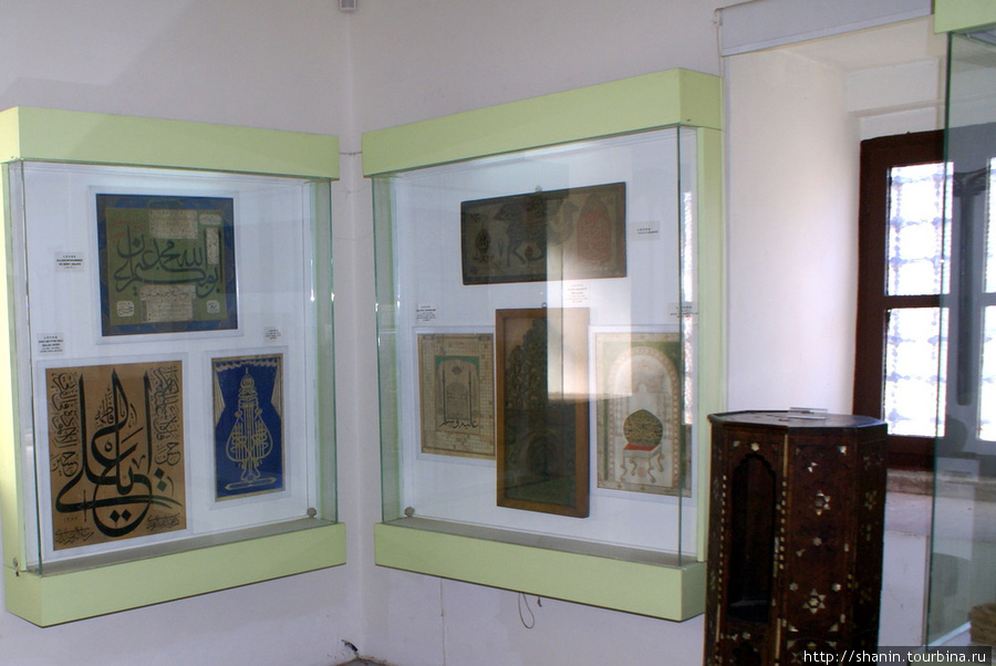 Экспонаты музея Бурса, Турция