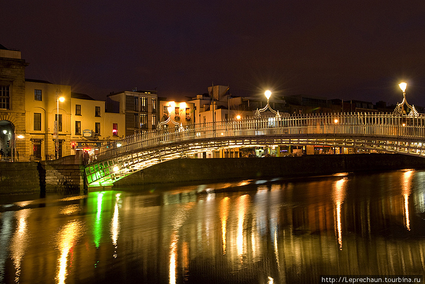 Прогулки по ночному Дублину