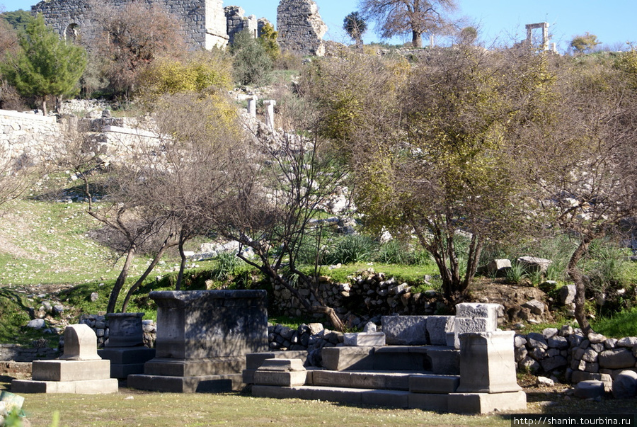Руины Кауноса Дальян, Турция