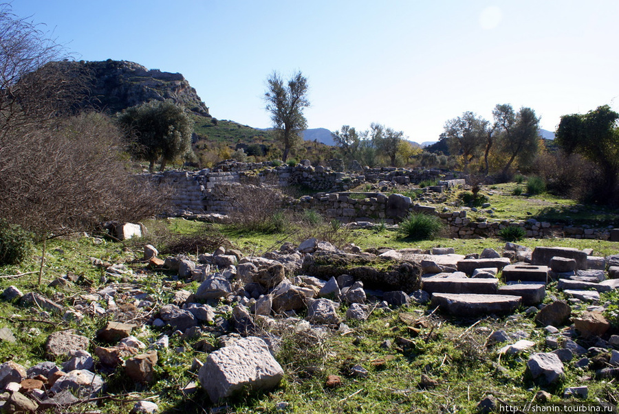 Руины Кауноса Дальян, Турция
