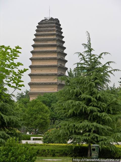 Малая пагода диких гусей / Small Wild Goose Pagoda