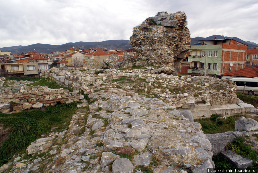 Руины амфитеатра в Изнике Изник, Турция