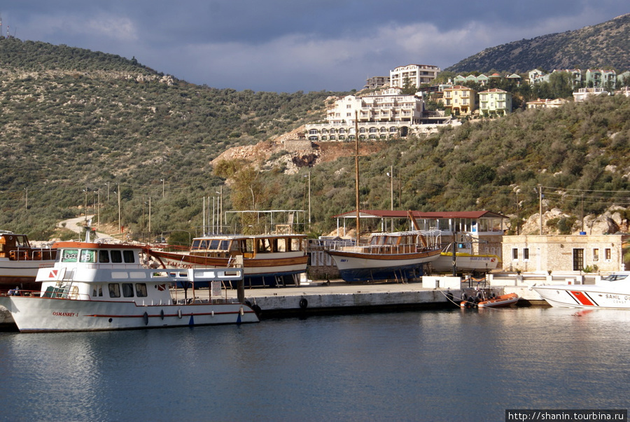 Порт в Калкане Калкан, Турция