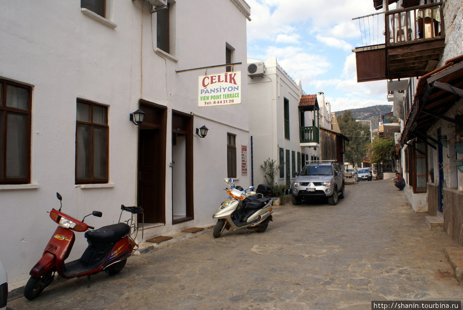 Улица в Калкане Калкан, Турция