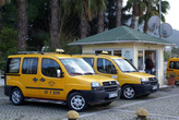 Стоянка такси в Кемере