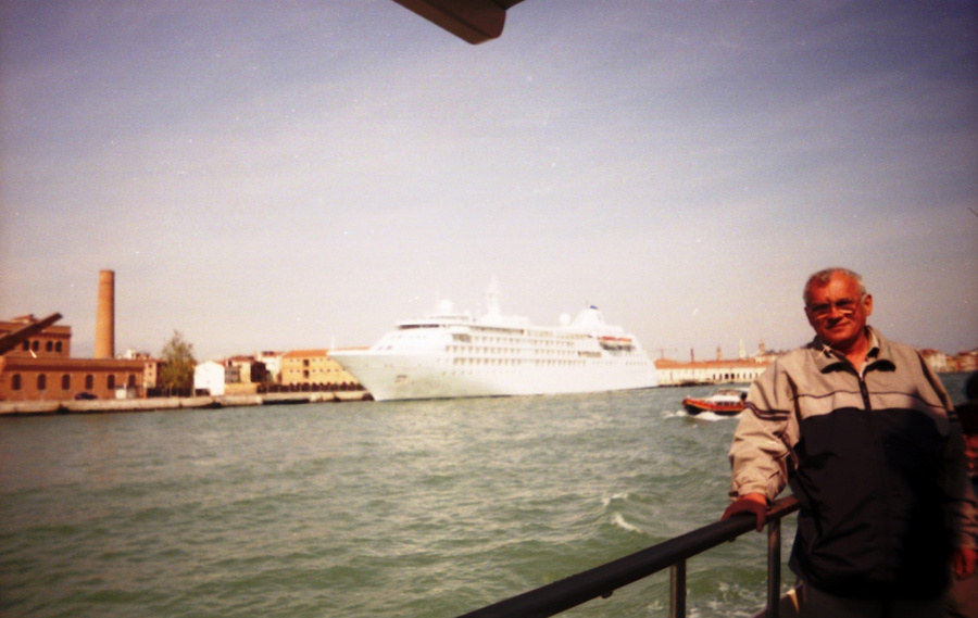 Лайнер в Венеции Венеция, Италия
