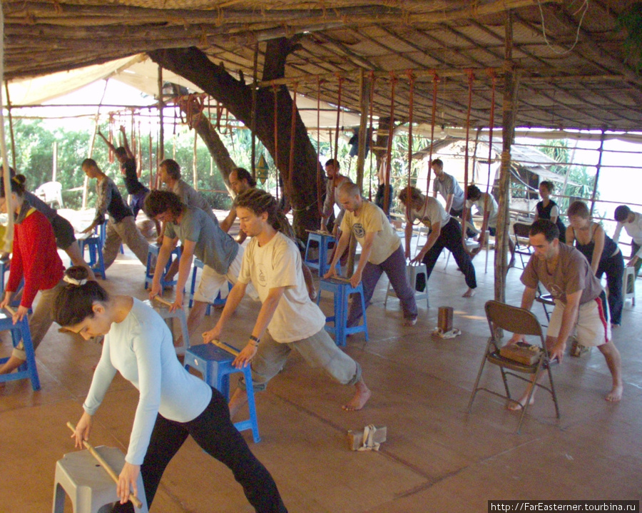 Уроки йоги от Шарата Арамболь, Индия