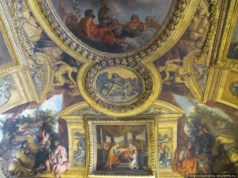 Бродя по интерьерам Версаля Версаль, Франция