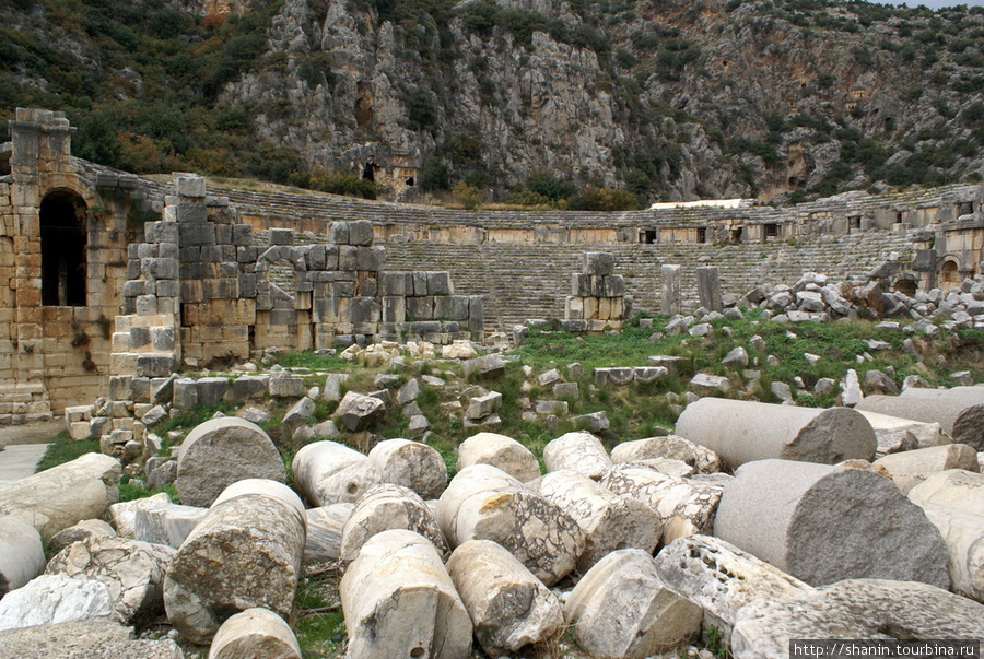 Руины Миры Демре, Турция