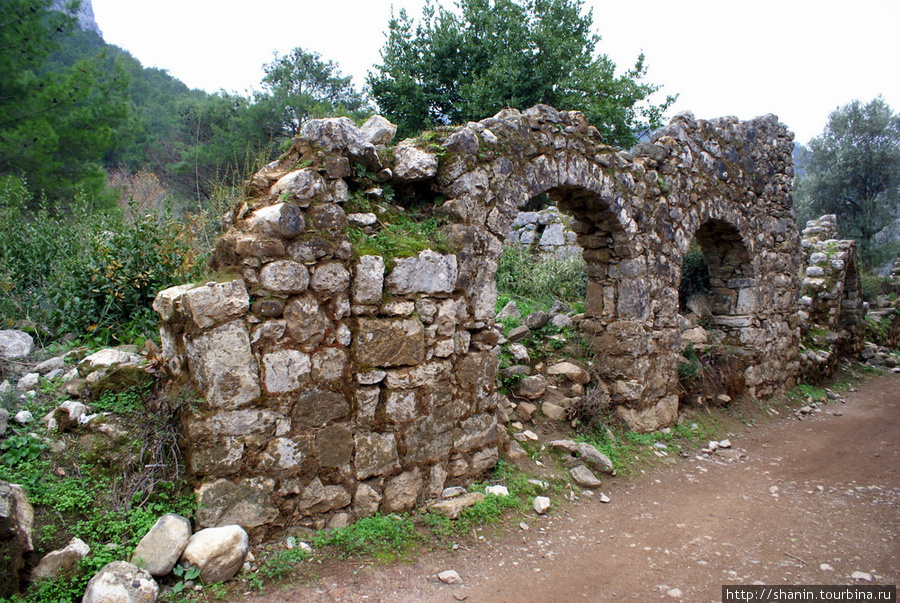 Руины Олимпа Чиралы, Турция