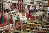 Многие магазины перед рождеством и новым годом переориентировались на торговлю всякой подобной атрибутикой