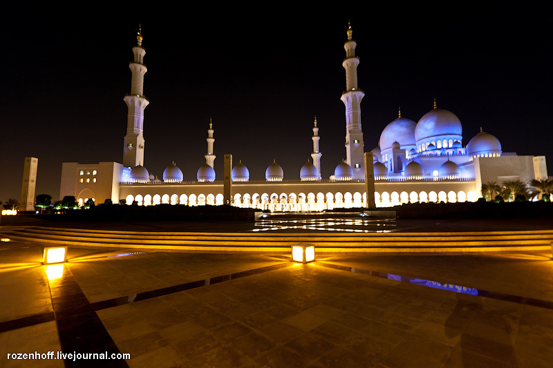 Белая мечеть Абу-Даби.