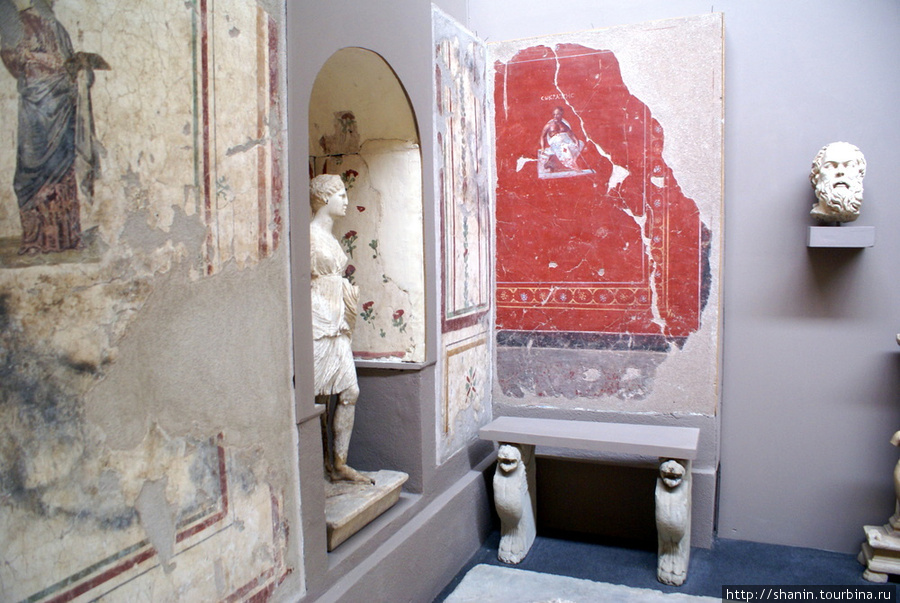 Фрагмент римской виллы в Эфесе Сельчук, Турция