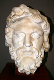 Голова древнегреческого философа