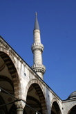 Портик и минарет Голубой мечети