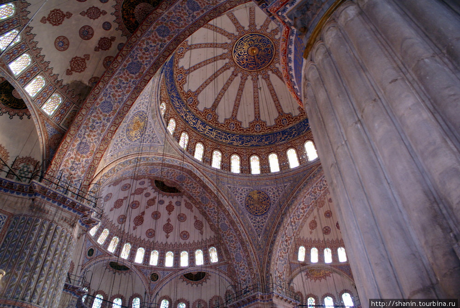 Купол Голубой мечети Стамбул, Турция