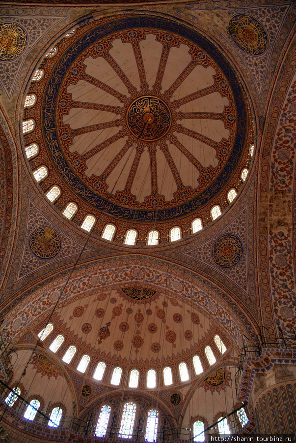 Купола Голубой мечети Стамбул, Турция
