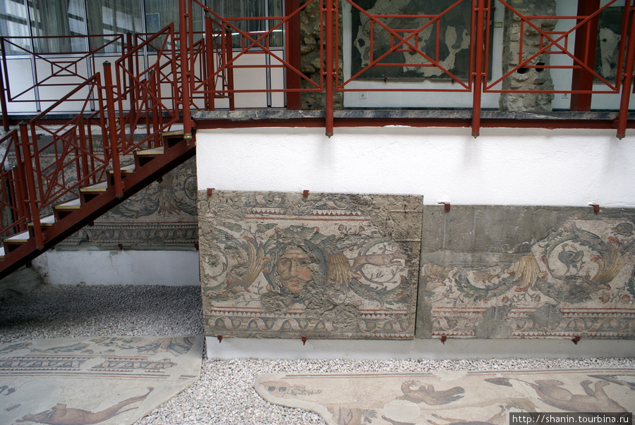 В музее мозаик в Стамбуле Стамбул, Турция