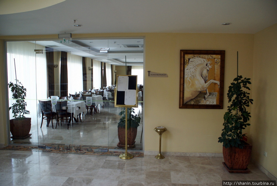Ресторан в отеле Лидия Салихли, Турция