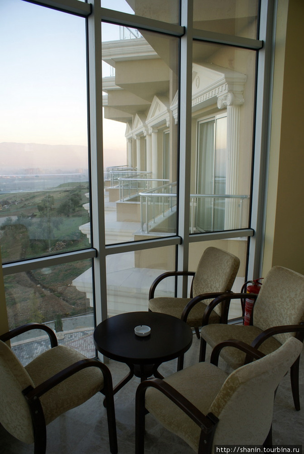 Вид из окна отеля Салихли, Турция