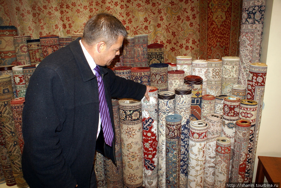 Продавец ковров Стамбул, Турция