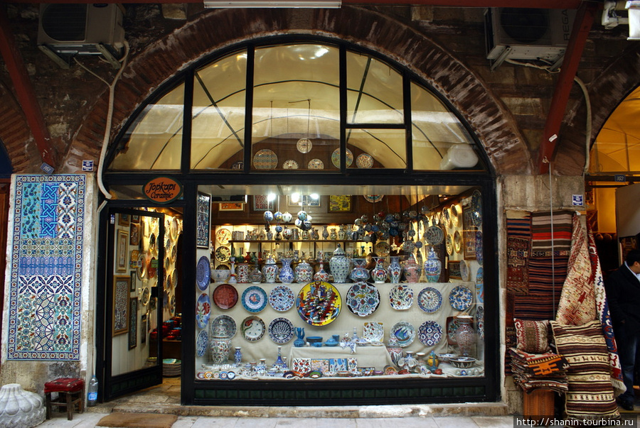 Сувенирный магазин в Стамбуле Стамбул, Турция