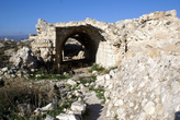 Руины в крепости