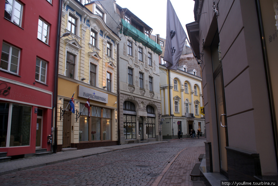 Город романтиков Рига, Латвия