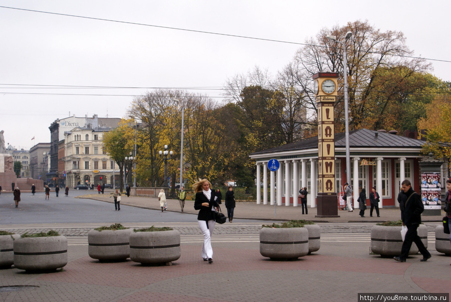 Город романтиков Рига, Латвия