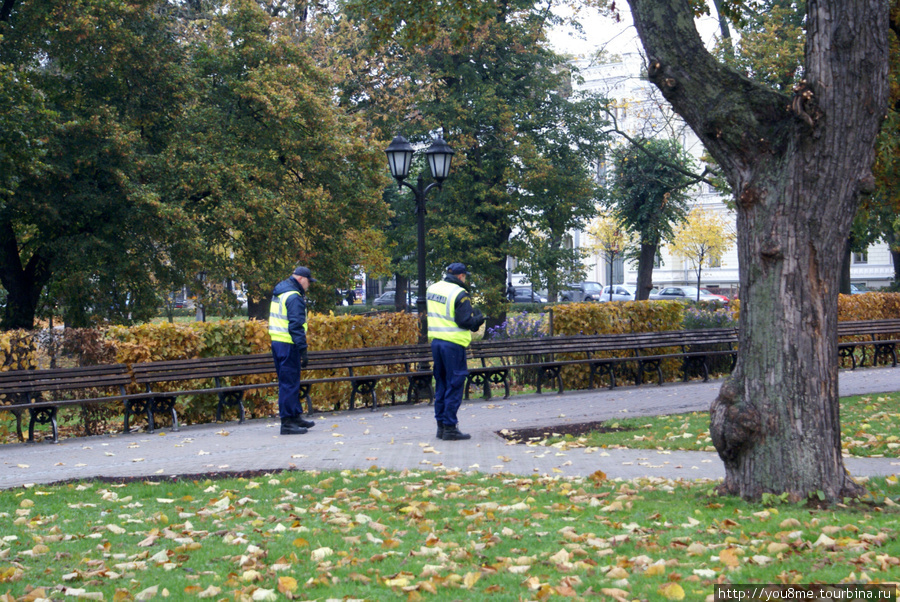 полицейские Рига, Латвия