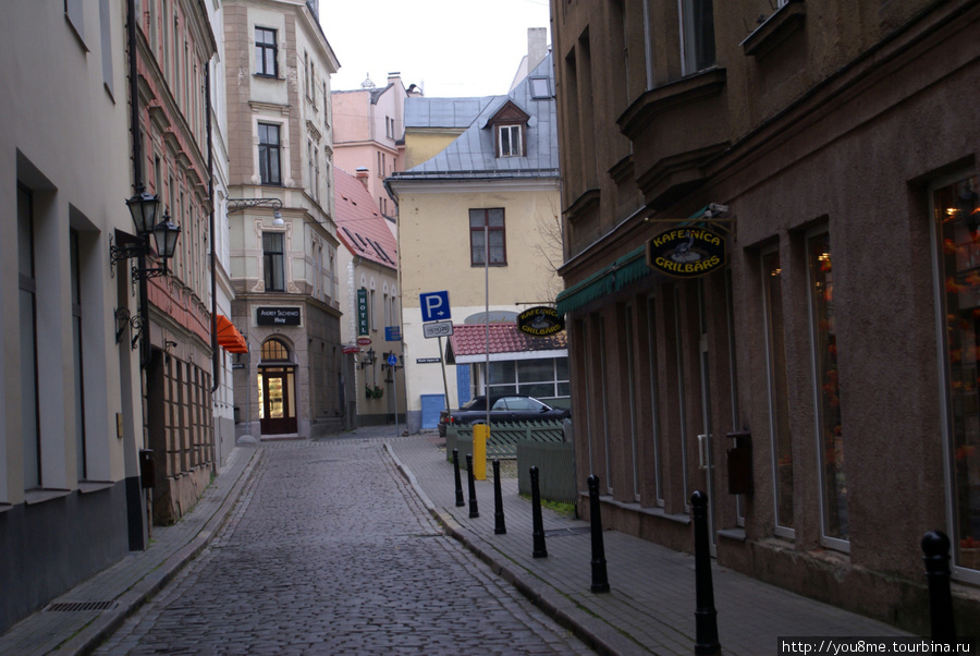 Город романтиков Рига, Латвия
