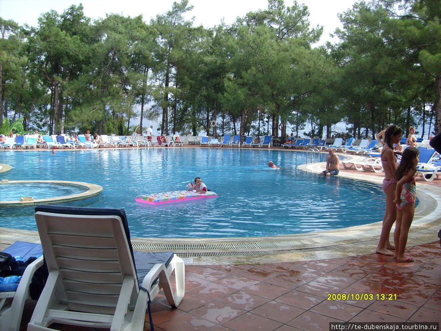 Главный бассейн. Мармарис, Турция