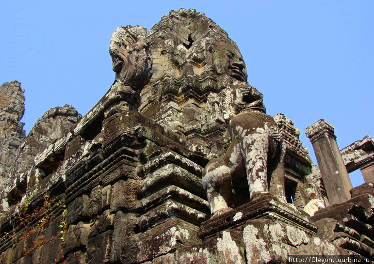 Храм улыбок Ангкор (столица государства кхмеров), Камбоджа