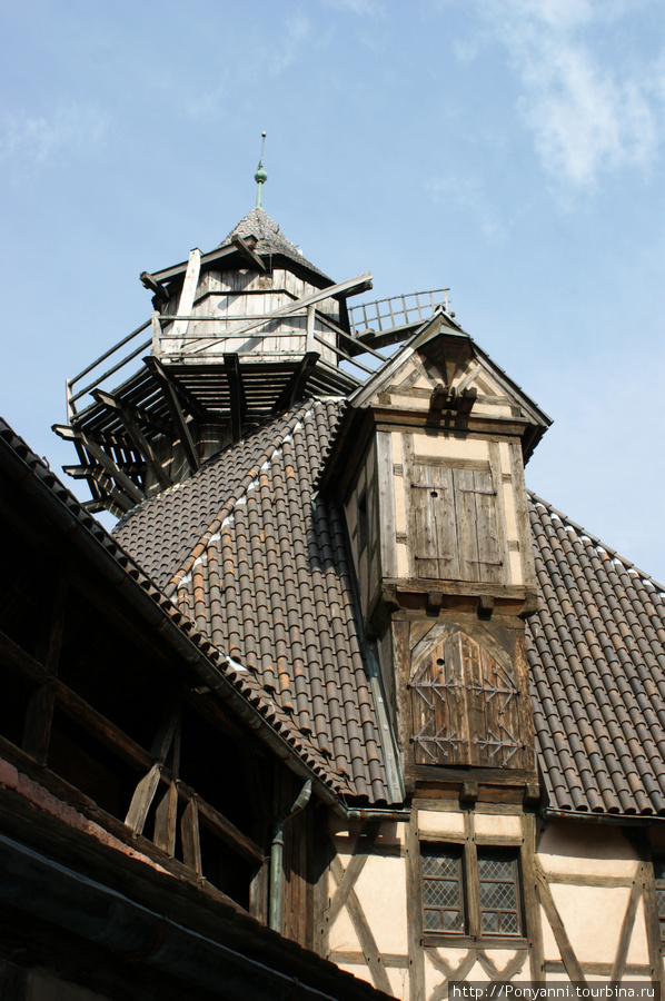 Замок Хаут-Кёнигсбург. Оршвийе, Франция