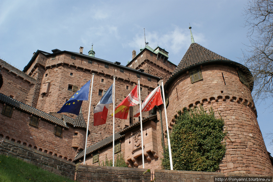 Замок Хаут-Кёнигсбург.