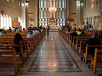 Воскресная месса в католическом храме. Примерно десять процентов населения Сирии — христиане.