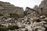 Руины амфитеатра в Термесе