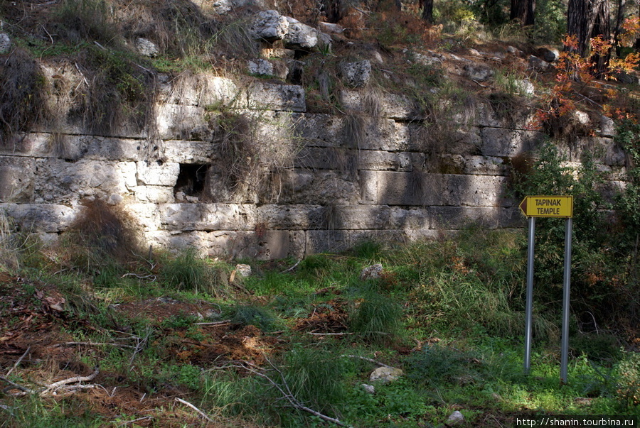 Руины в Фаселисе Анталия, Турция