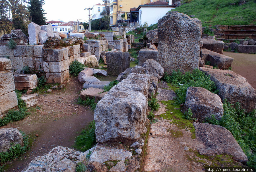 Руины амфитеатра в Фетхие Фетхие, Турция