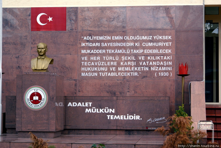 Памятник Ататюрку Чанаккале, Турция