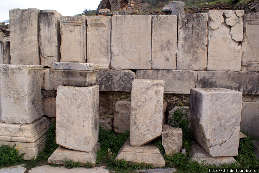 Плиты Эфес античный город, Турция