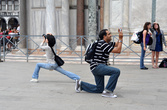 танец фотографов