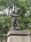 Пролетарский памятник деятелю профсоюзного рабочего движения. Город Коломбо