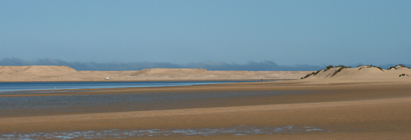 песчаные дюны в отлив Западная Сахара