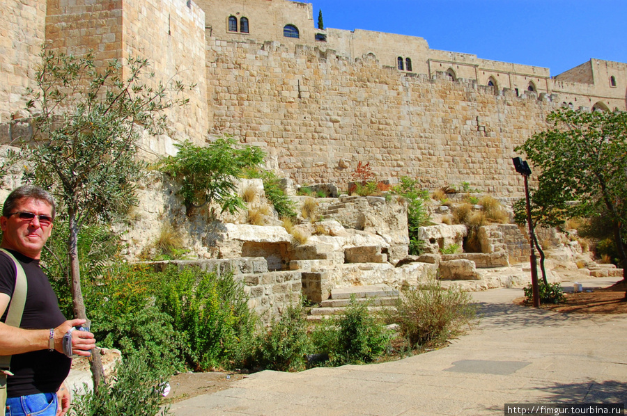 Под стенами Иерусалима.