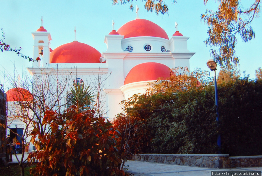 Капернаум. Греческий Православный монастырь 12-ти апостолов. Назарет, Израиль