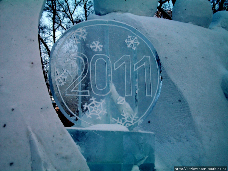 Новый год приходит в Новосибирск. Новосибирск, Россия