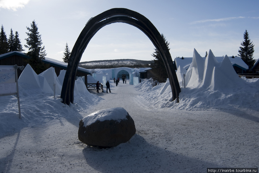 Вход на территорию Icehotel www.icehotel.com Кируна, Швеция