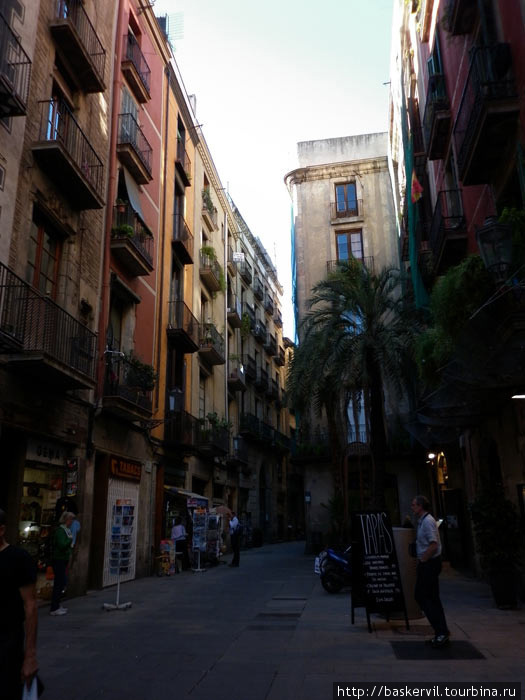 Улочки Барселоны Барселона, Испания